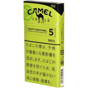 駱駝 黑標薄荷 5mg加長版