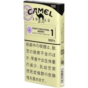 駱駝 黑標薄荷藍莓爆珠 1mg加長版(幼)