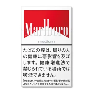 Marlboro萬寶路香煙中純紅萬8mg日本
