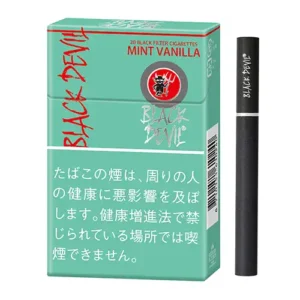 Black Devil黑魔鬼香草薄荷香煙10mg日本